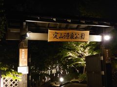 20:40 定山源泉公園

定山渓ネイチャールミナリエを満喫した後はこちらで足湯。