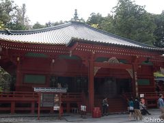 日光山輪王寺常行堂。
勝道上人が日光山を開いたのが輪王寺の起源。日光三山を崇める一大霊場として栄えた。宝物殿には入りませんでした。