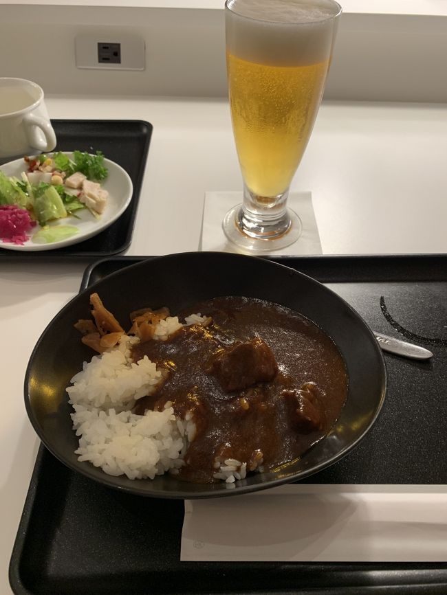 もちろん噂のオリジナルビーフカレーも　美味かった！