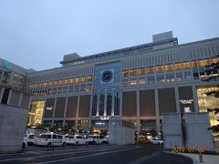 夕暮れのＪＲ札幌駅です