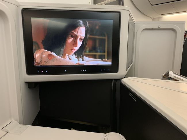 食事が出るまでアリータ：バトル・エンジェル観てました。