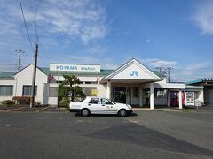 湖山駅の駅舎。