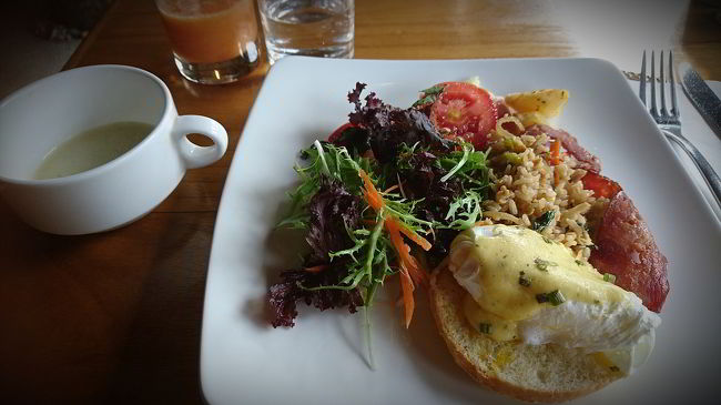 今日の朝ごはん。