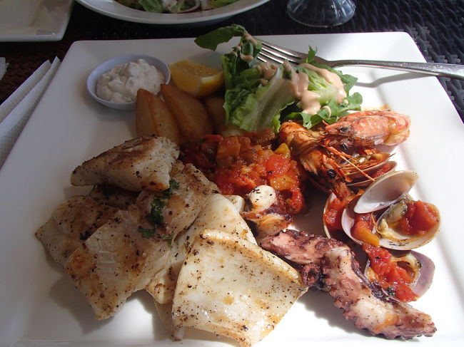 シーフードランチ。