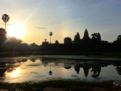 なかなか満足のいく写真を撮ることができました！

カンボジアに来ることができて本当に良かった！！
朝日をみるという夢が叶いました( ´∀`)