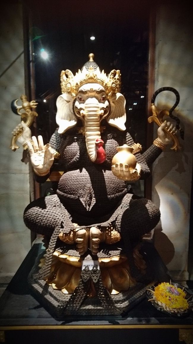 レストランにいたガネーシャ