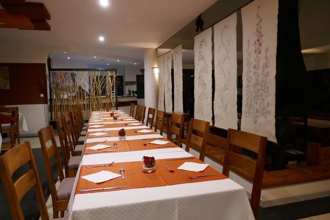 ホテルのレストラン