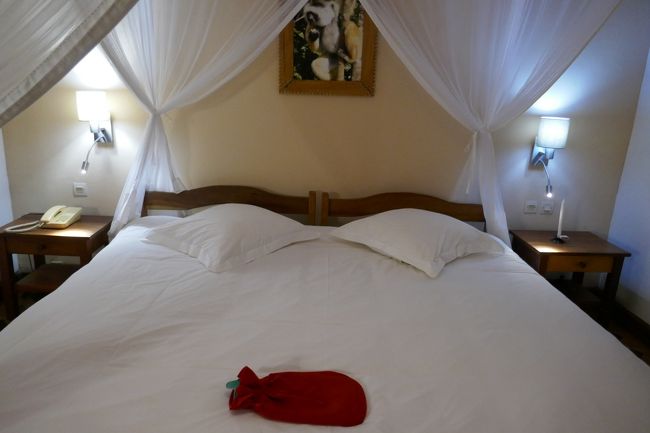 蚊帳と、湯たんぽ！