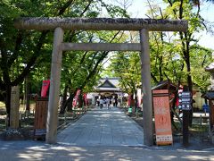 ●真田神社

引き続き、本丸跡に鎮座する【真田神社】へお参りしましょう。