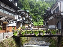 この風景が銀山温泉
雪景色も見てみたい