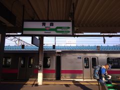 弘前からJRで青森駅へ。


