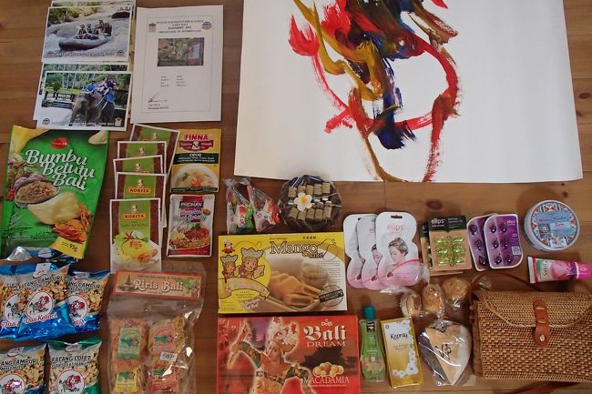 今回ゲットしたお土産です。