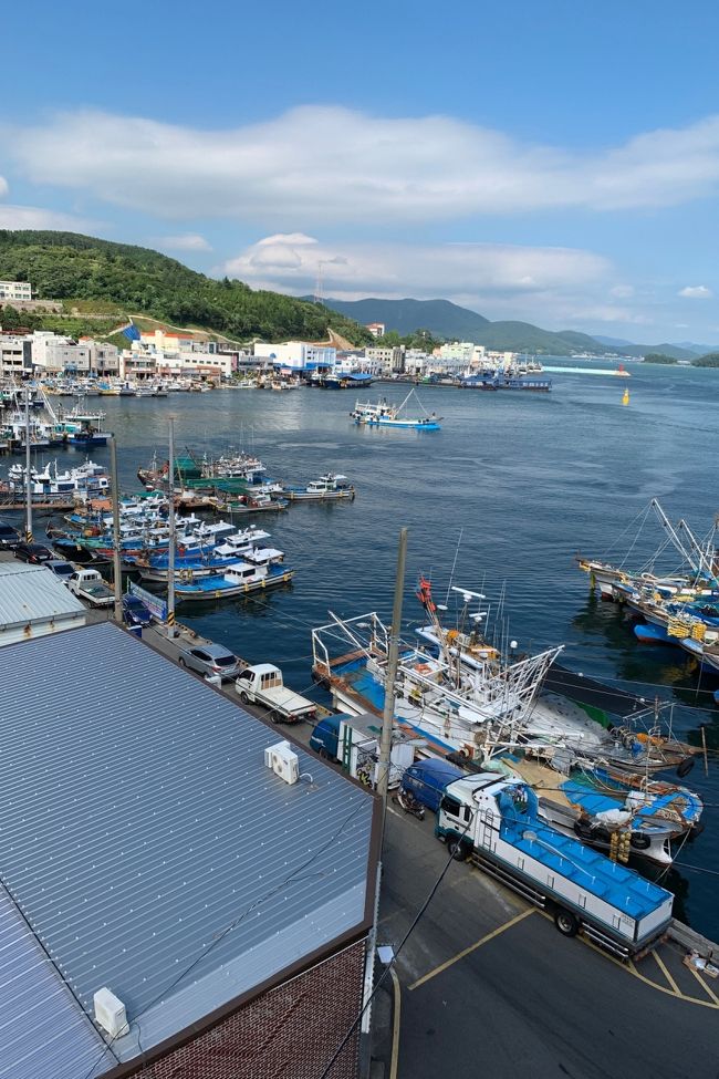 お部屋からの景色<br />海です～<br />のどかです～