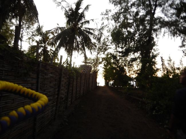 海が見えて来ました！