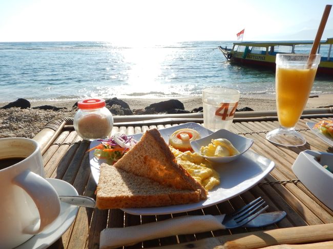 アメリカンブレックファースト。