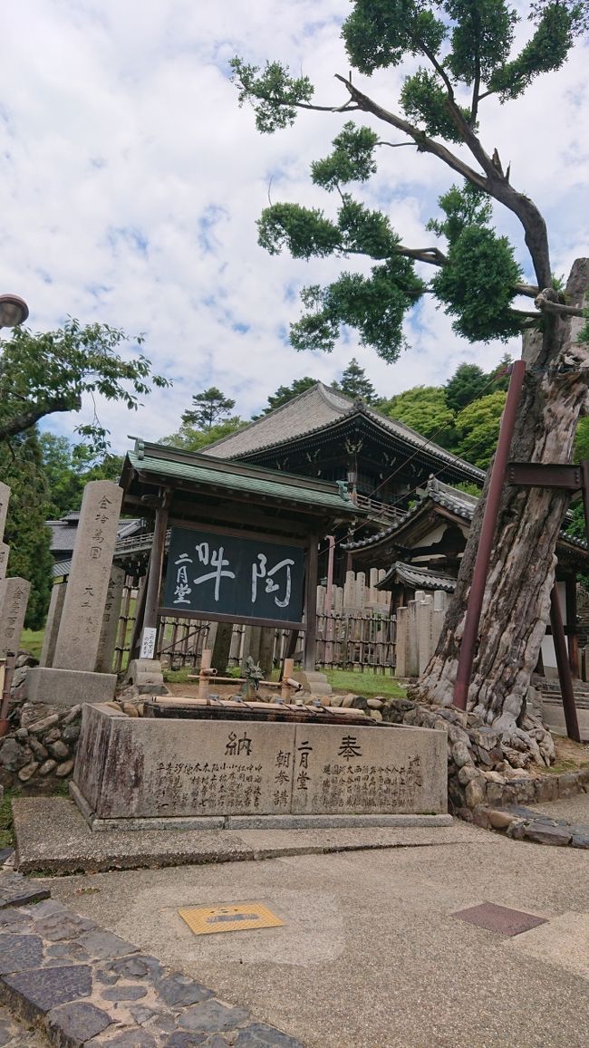 ～前半からの続き～<br />大仏様から二月堂まで歩いてきました。<br />10分くらいでした。