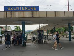 ●センテンドレ駅

さて、センテンドレ駅に到着です！
ここからブダペストに帰ります。
