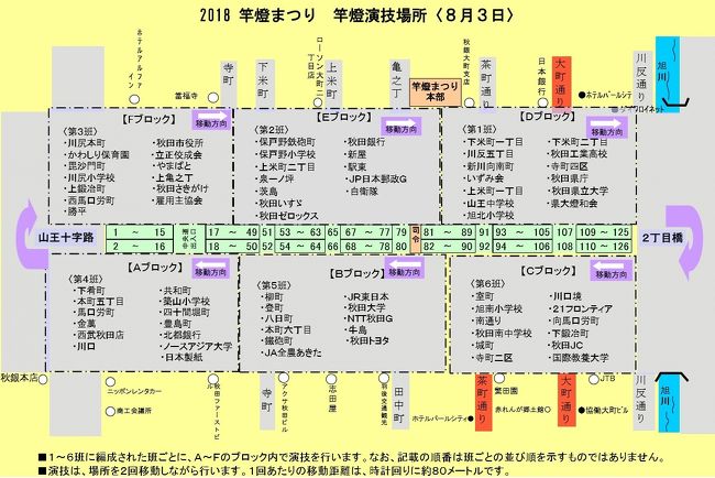 秋田竿燈まつり～竿燈に描かれた由緒ある町紋と熟練した技 2018～（秋田）』秋田市(秋田県)の旅行記・ブログ by かっちんさん【フォートラベル】