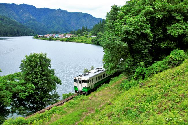 絶景に感動！感激！！ 夏の奥会津と五色沼 （1）にわか「撮り鉄」只見