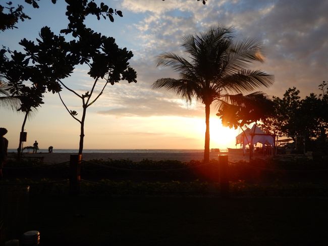 サンセットを眺めながら頂けます。