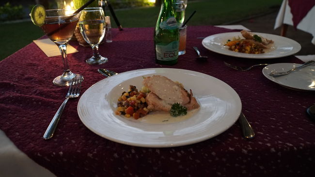 メインで鶏肉を選びました。<br />お肉しっとりで柔らかかったです。