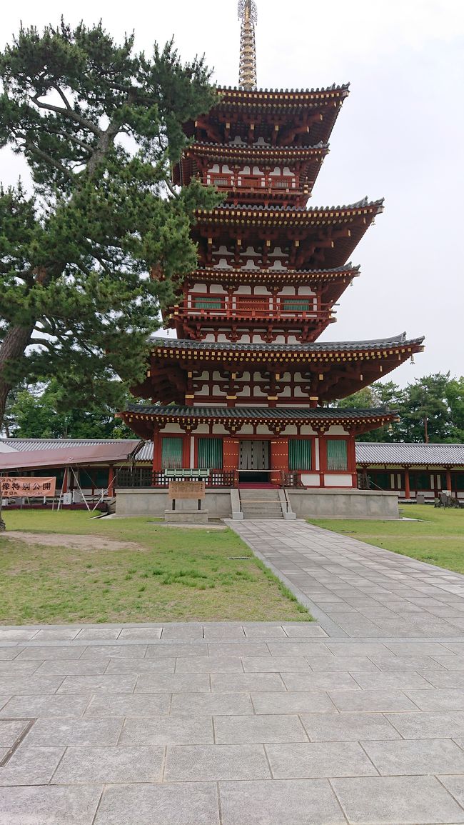 薬師寺、西塔。