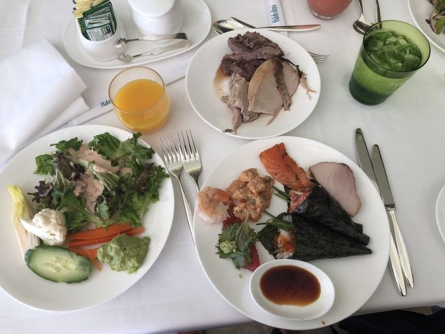 今回は、寿司バーがあったため、ツナとイクラをオーダーしました。<br />