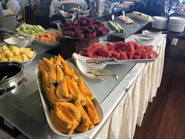 フルーツもです。<br />