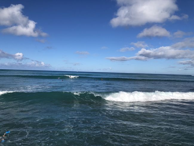 この海に入ることはありませんでした。