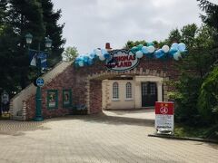 トーマスランドに到着！
WATER&BUBBLESのイベント中でシャボン玉の装飾がされています。