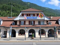 Bahnhof Interlaken Ost（インターラーケン オスト駅）

グリンデルヴァルトをはじめユングフラウ地方の村々や多くの展望台への玄関口になる場所です。