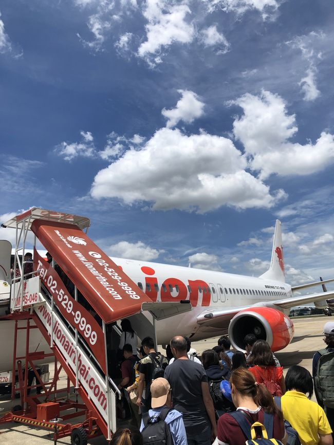 チェンマイ往復はライオンエアー