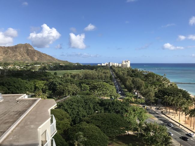 ダイヤモンドヘッドにパワーをすごくもらえる感じがして、<br />何もさえぎられず、ダイヤモンドヘッド真正面に見えるのはこのホテルしかない！<br />そして、子供がいるしホノルルZOOに近い方がいいよね、、とか<br />思ったりしてこのホテルを選んだんですが、DFSやロイヤルハワイアンセンターとかまで歩くと15分ぐらいかかるのも、後々うーんな感じでした。