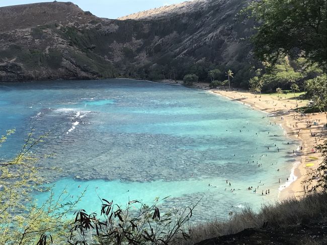 海が透き通っていてキレイ～