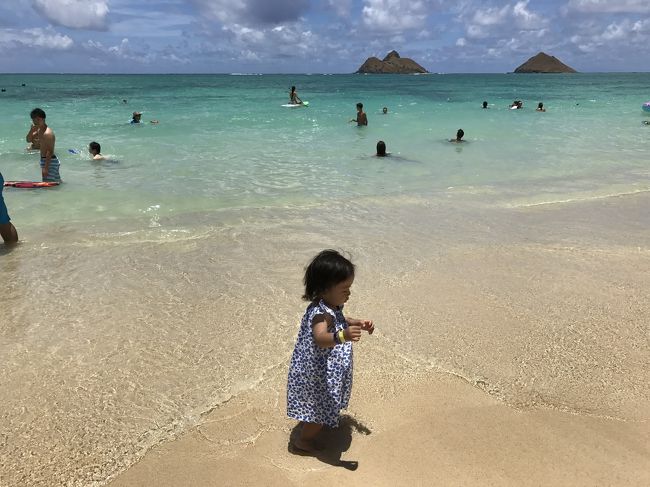 カイルアビーチしか行ったことなく、<br />ラニカイビーチは初めてです！<br />めーーっちゃキレイ！！