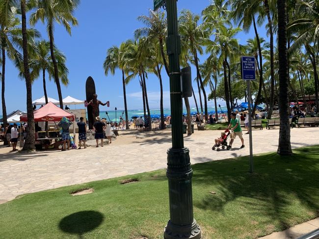 デュークさんの前を通過！