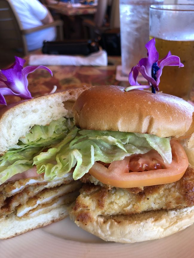 事前にリサーチしてあったカラマリサンドを注文しました。<br />迷ったけど、一人一個じゃなくてシェアで。<br />ちゃんと切って持ってきてくれました。