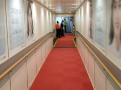 いよいよ搭乗開始します。