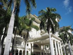 去年３泊したモアナサーフライダー。本当はシェラトンワイキキを予約していたのにオーバーブッキングでこちらに変更されました。