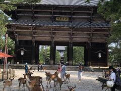 すぐ近くにある、東大寺に来ました。

駐車場が良くわからず、興福寺というお寺の駐車場に停めました。