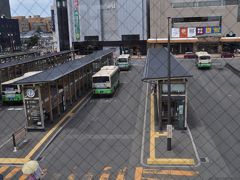 　秋田駅西口跨線橋から一枚