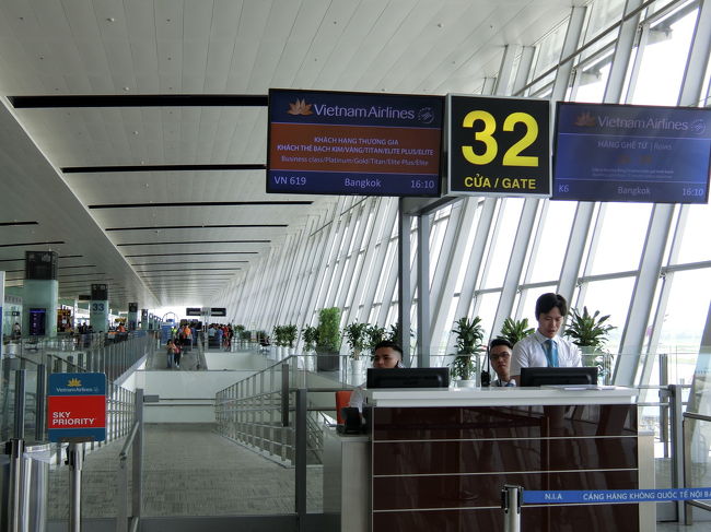 バンコク行きはもうすぐ出発。