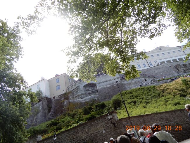 Patkuli Stairs（Patkuli trepp）史跡<br />　　Rahukohtu 3, 10130 Tallinn, エストニア<br /><br />旧市街から、此処の階段を登ると展望台。