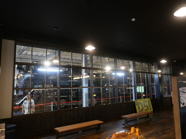 Ｄ51カフェから見えるＤ５１