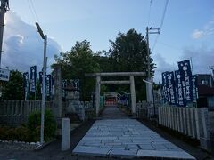住宅地の中に阿須賀神社がありました～
道路が狭いので道に迷ったか・・・と思うこともありました
