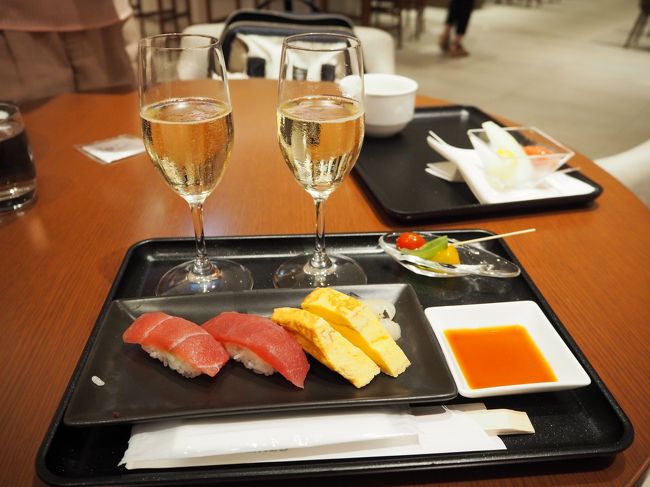 今日はハズレくじでマグロの天身の握りでした。これでも美味しいので贅沢なのですが、中トロじゃないのはやっぱり残念です