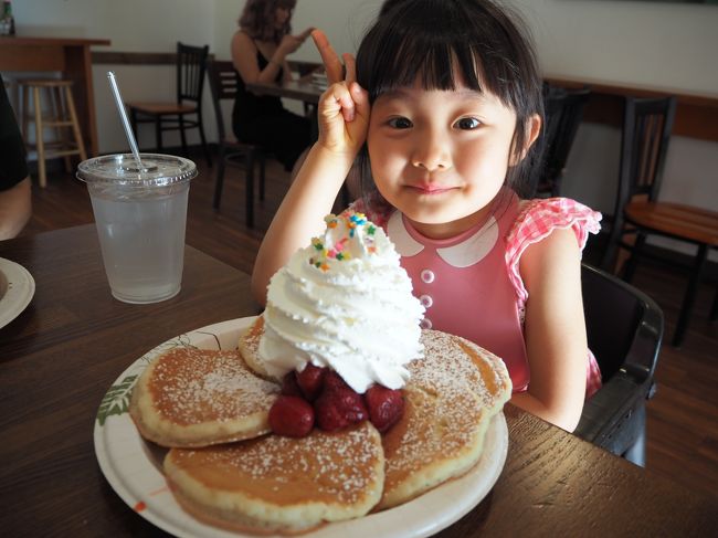 パンケーキは期待が大きすぎたのか、我が家で作る市販のパンケーキとの違いが殆どわからないぐらいイマイチでした（涙）イートインスペースで食べたのが失敗だったのでしょうか？娘は喜んでくれていたので、救われました！！