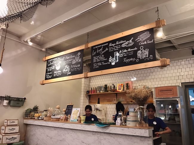 カウンターもお洒落です。