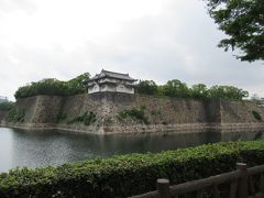 09:46大阪城公園に到着、お城を目指し進む。
写真は、西堀越しの乾櫓。


西外堀
大阪城二の丸西に位置する水堀。
南が大手口、北東が京橋口。