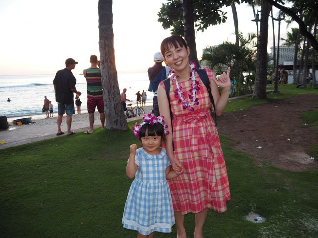 帰り道はDFSまで歩いてそこからワイキキトロリーで帰りました